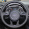 Custom Leather Steering Wheel Cover for Audi