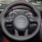 Custom Leather Steering Wheel Cover for Audi