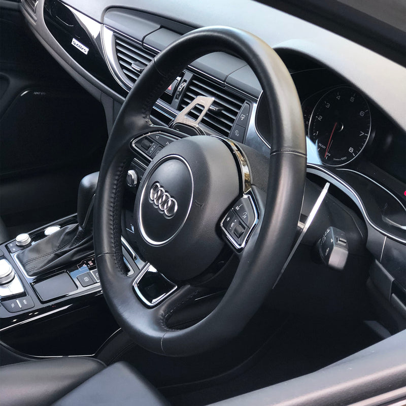 Savanini Aluminum Steering Wheel Shift Paddle Shifter For New Audi