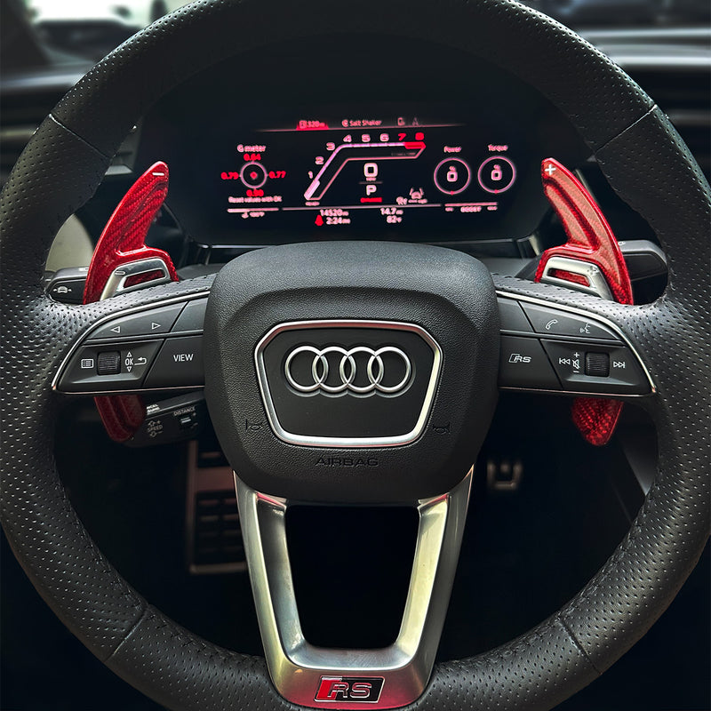 MODE DSG Carbon Fiber Paddle Shifters for Audi R8 & RS Models RS3