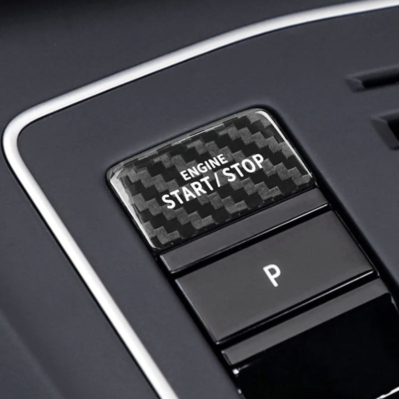 VW MK8 Start-Stopp-Knopf aus Karbonfaser