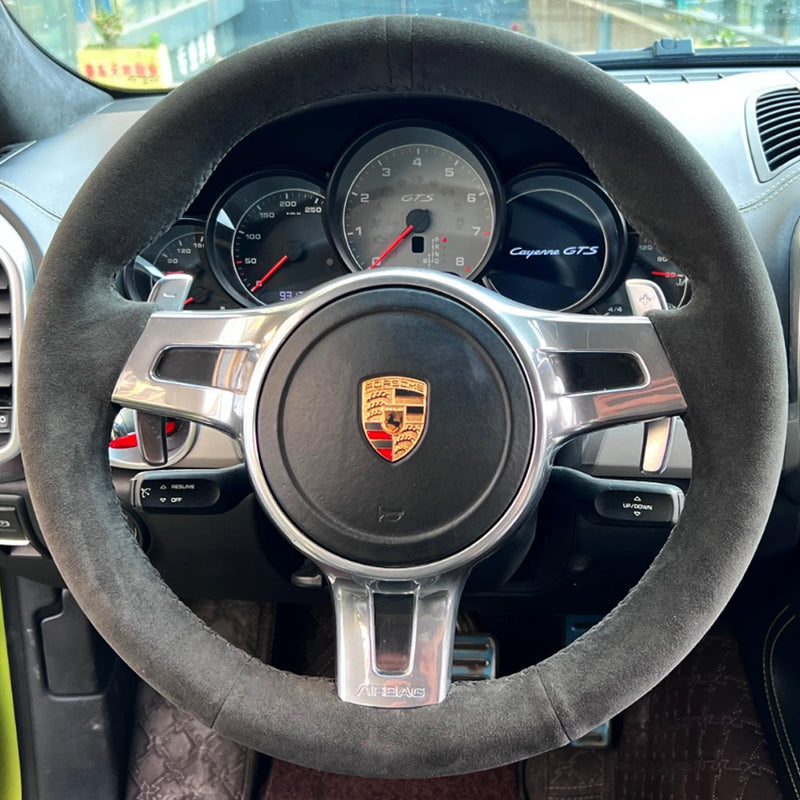 Alcantara Lenkradbezug für Porsche