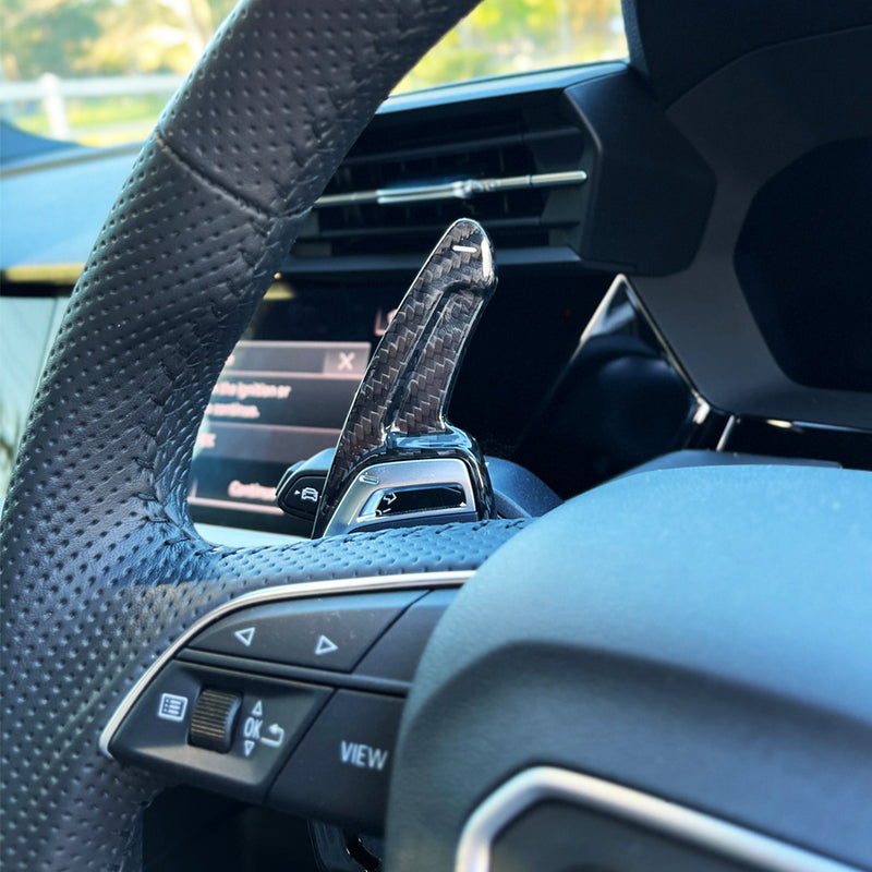 Audi Carbon Fiber Paddle Shifters (V7)